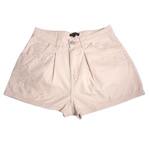 Shinestar Women's Peach Colored Summer‎ Shorts Size S 100% Cotton 5 Pockets
